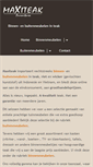 Mobile Screenshot of maxiteak.be